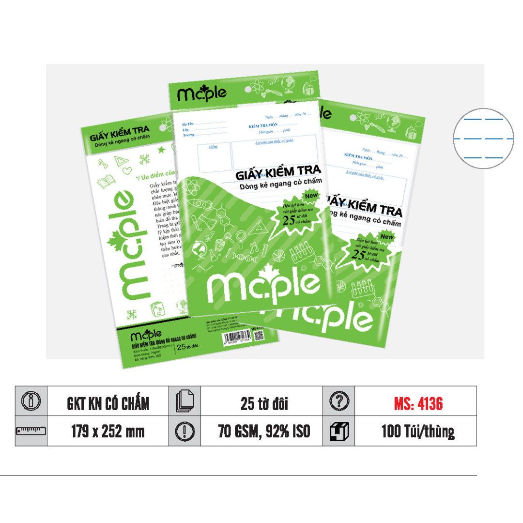 GIẤY KIỂM TRA MC.PLE - Ảnh 2