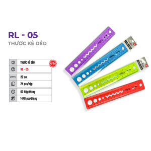 THƯỚC KẺ DẺO RL-05