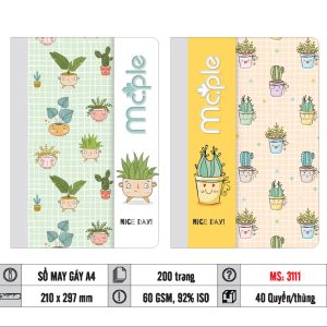 SỔ MAY GÁY MC.PLE MS3111
