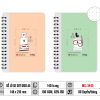 SỔ LÒ XO DOT GRID A5 MC.PLE MS 3445