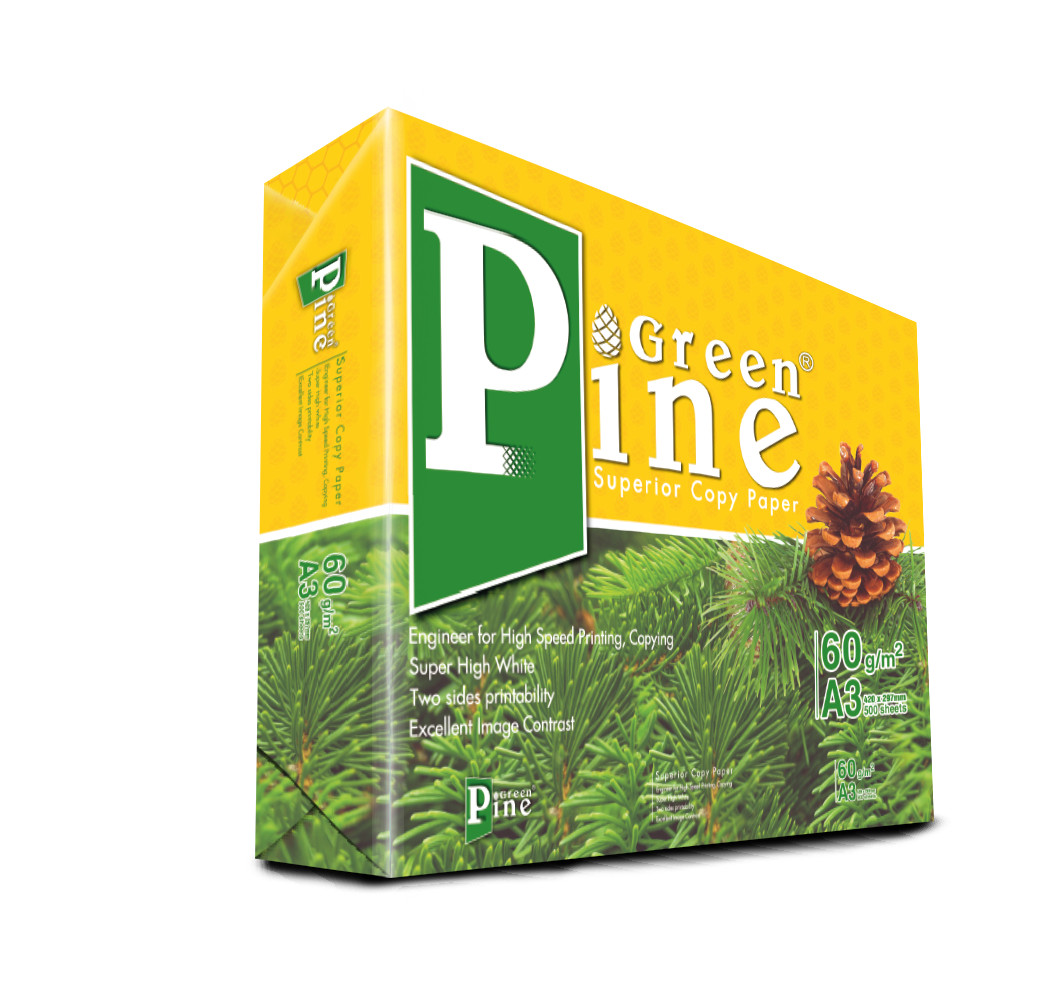 GIẤY A3 GREEN PINE 60 GSM