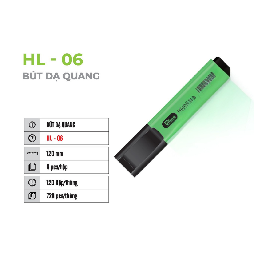 BÚT DẠ QUANG PLINE HL-01/02/06 - Ảnh 3