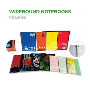 SỔ LÒ XO (WIREBOUND NOTEBOOK)