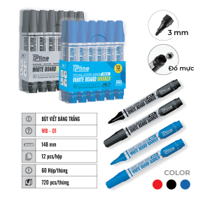 BÚT VIẾT BẢNG TRẮNG PLINE WB-01