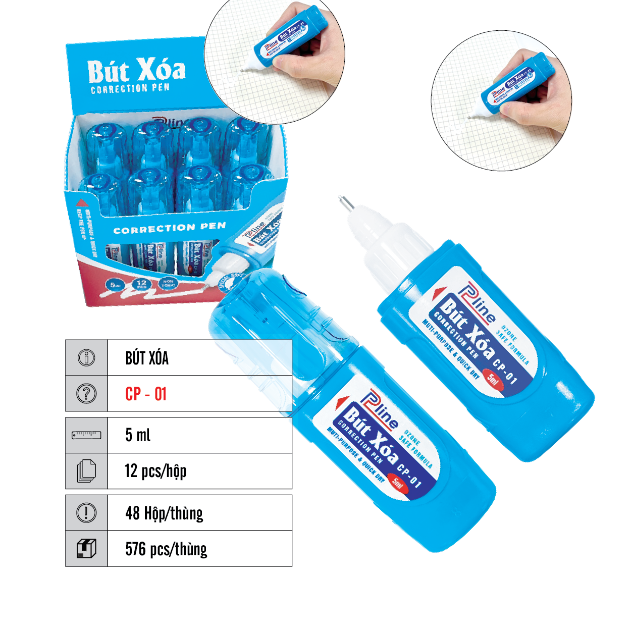 BÚT XÓA CP-01