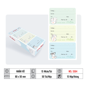 NHÃN VỞ MC.PLE MS 5564