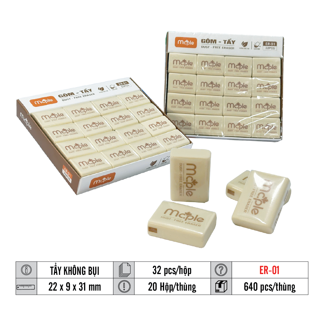 TẨY MC.PLE ER-01