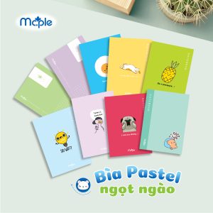 Vở Kẻ Ngang Pastel Mc.Ple 200 Trang
