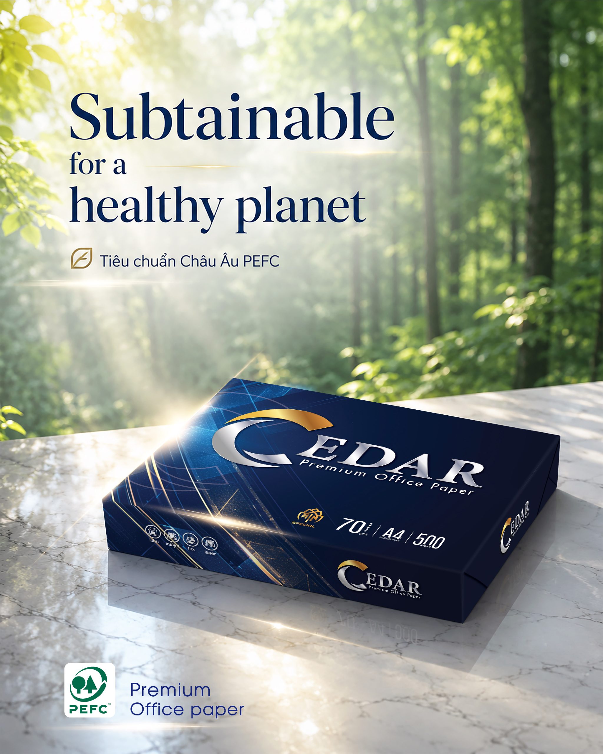 Giấy in cao cấp Cedar
