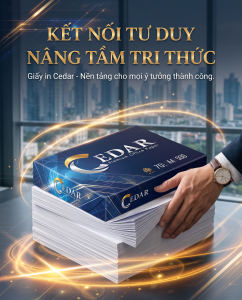 giấy in A4 cao cấp Cedar